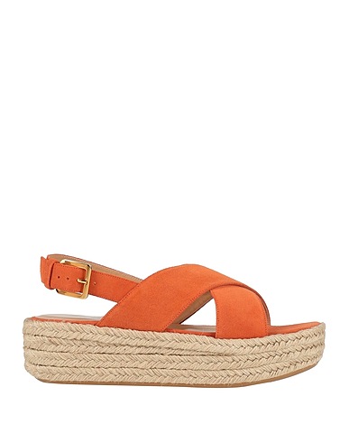 SERGIO ROSSI Espadrillas Arancione Pelle