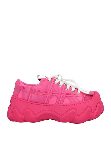 GCDS Sneakers Fuchsia Soft Leather, Calfskin