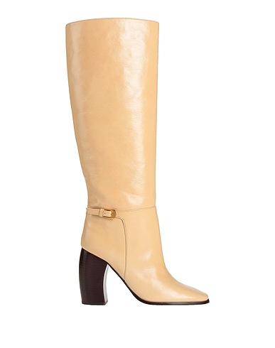 TORY BURCH Boots Ivory Soft Leather