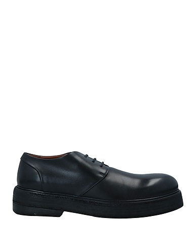 MARSÈLL Laced shoes Black Calfskin