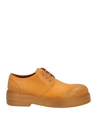 MARSÈLL Laced shoes Marigold Calfskin