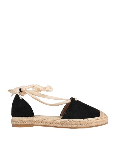 VIVIAN Espadrilles Black Textile fibres