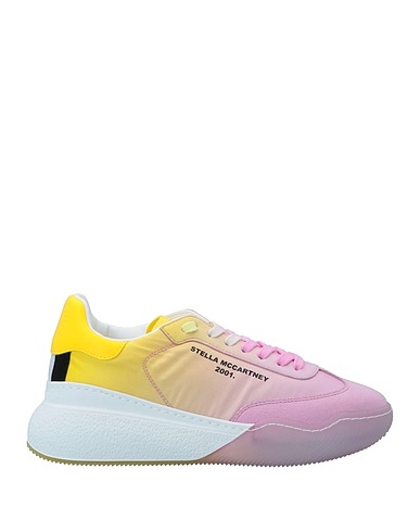 STELLA McCARTNEY Sneakers Gelb Gewebefasern, Gummi