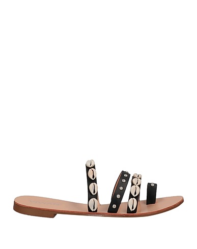 VIVIAN Flip flops Black Textile fibres