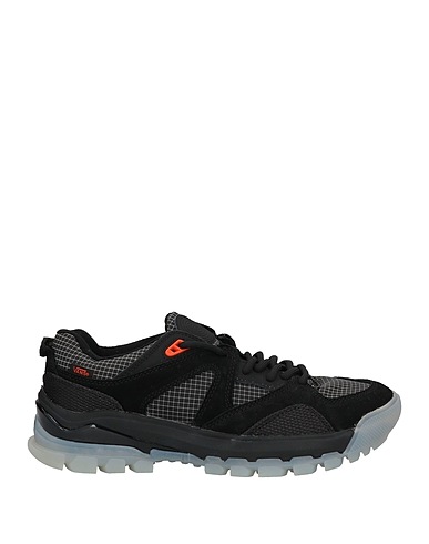 VANS Sneakers Schwarz Leder, Gewebefasern