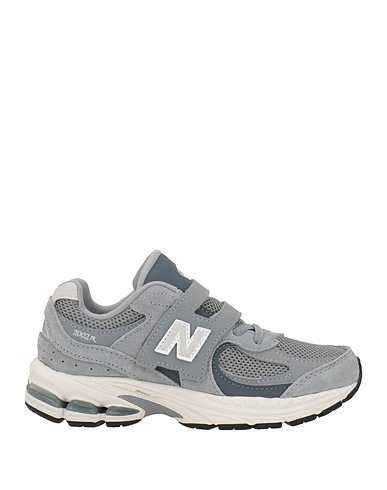 NEW BALANCE Sneakers 2002 Heritage Light grey Soft Leather, Textile fibers
