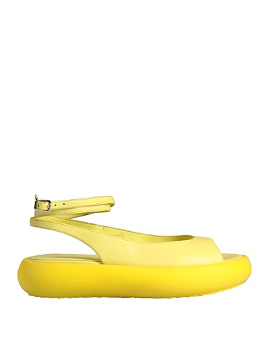VIC MATIĒ Sandals Lime green Leather