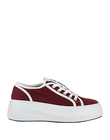 VIC MATIĒ Sneakers Chocolate brown Soft Leather, Textile fibres
