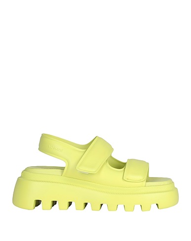VIC MATIĒ Sandals Lime green Synthetic fibers