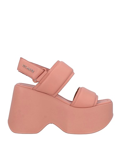 VIC MATIĒ Sandali Rosa antico 100% Pelle