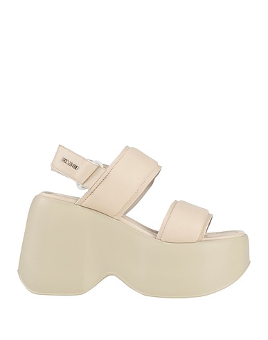 VIC MATIĒ Sandals Ivory 100% Soft Leather