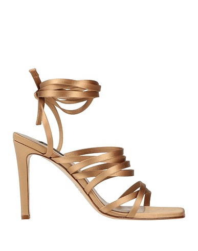 PINKO Sandals Sand Textile fibres