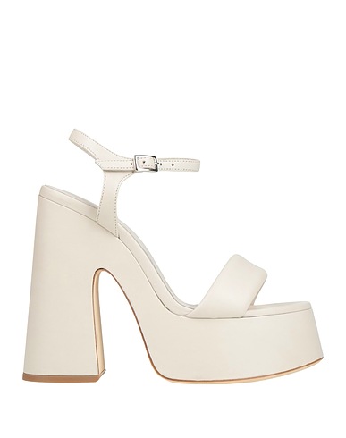VIC MATIĒ Sandals White 100% Soft Leather