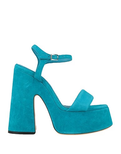 VIC MATIĒ Sandali Turchese 100% Pelle