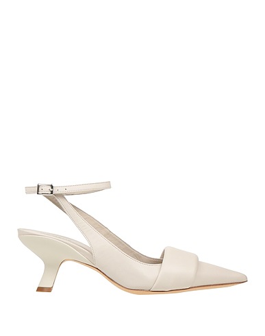 VIC MATIĒ Pump Off white 100% Leather