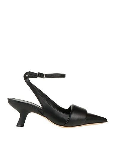 VIC MATIĒ Court Black 100% Leather