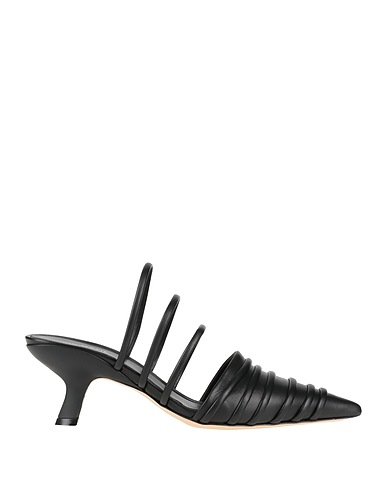 VIC MATIĒ Mules and clogs Black 100% Soft Leather