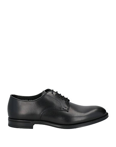 DOUCAL'S Laced shoes Black Leather