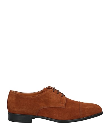DOUCAL'S Chaussures à lacets Marron Cuir