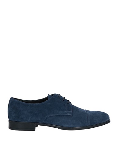 DOUCAL'S Chaussures à lacets Bleu marine Cuir