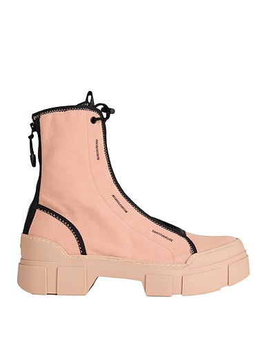 VIC MATIĒ Ankle boot Blush Textile fibers, Soft Leather