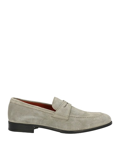 DOUCAL'S Loafers Light green Leather