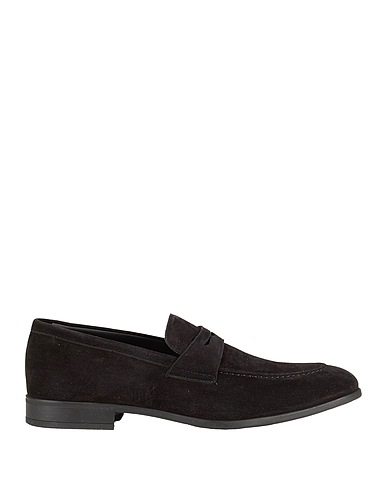 DOUCAL'S Loafers Black Leather