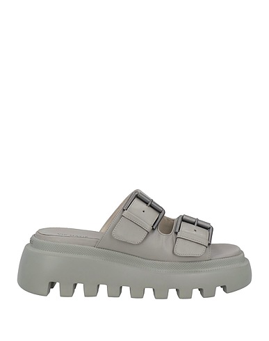 VIC MATIĒ Sandals Grey 100% Leather