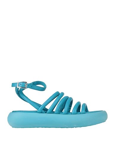 VIC MATIĒ Sandals Blue 100% Soft Leather