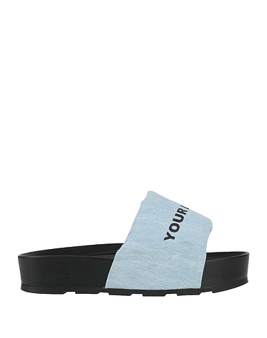VIC MATIĒ Sandals Blue Textile fibers