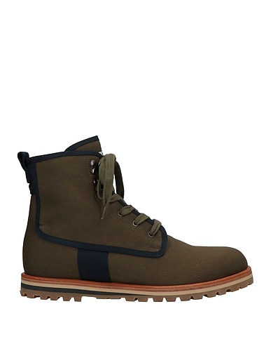 CHURCH'S Stivaletti Verde militare Fibre tessili