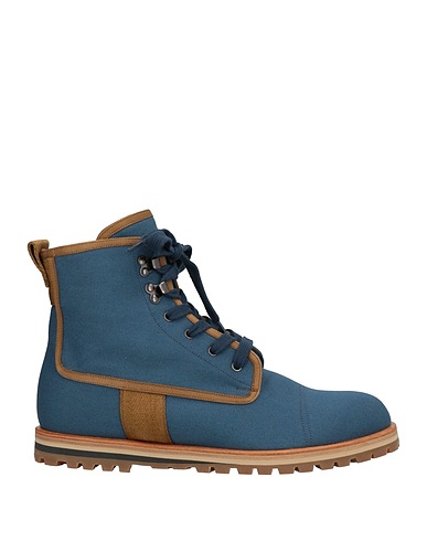CHURCH'S Ankle boot Slate blue Textile fibres