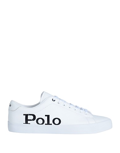 POLO RALPH LAUREN Sneakers Bianco 100% Pelle