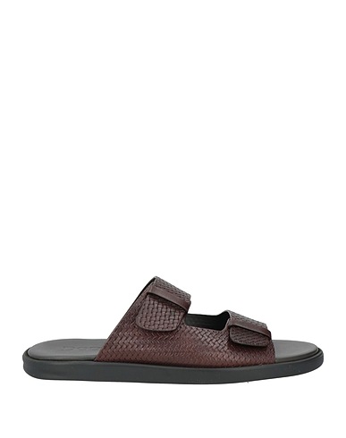 DOUCAL'S Sandals Dark brown Leather