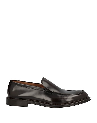 DOUCAL'S Loafers Dark brown Soft Leather