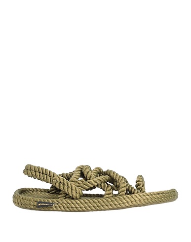 BOHONOMAD Espadrilles Military green Textile fibres