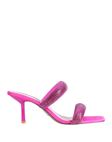 STEVE MADDEN Sandals Magenta Textile fibers