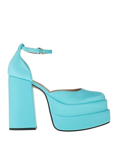 STEVE MADDEN Γόβα Μπλε του ουρανού 100% Ίνες υφασμάτων