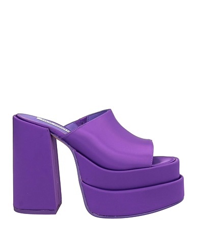 STEVE MADDEN Sandals Purple Textile fibres