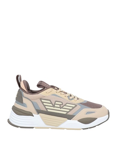 EA7 Sneakers Sand 100% Polyester, Polyurethane