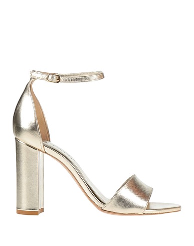 O'DAN LI Sandals Platinum Soft Leather