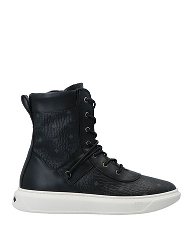 MCM Ankle boot Black Soft Leather