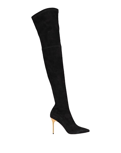 BALMAIN Boots Black 100% Sheepskin