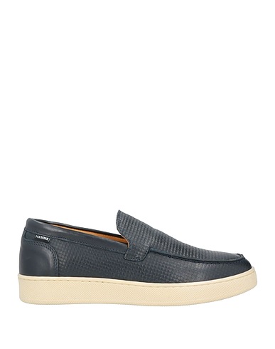 DANIELE ALESSANDRINI HOMME Loafers Navy Leather