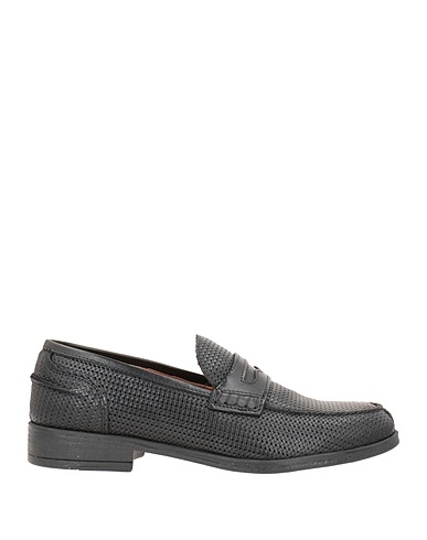 DANIELE ALESSANDRINI HOMME Mocassino Nero Pelle