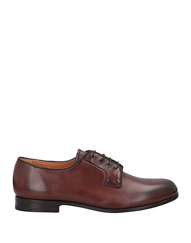 CHURCH'S Laced shoes Chocolate brown Calfskin