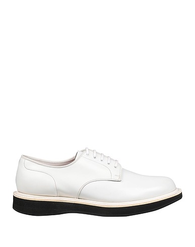 CHURCH'S Laced shoes White Leather