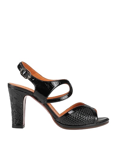 CHIE MIHARA Sandalen Schwarz Leder