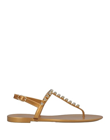 STUART WEITZMAN Infradito Oro Gomma