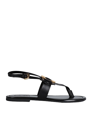SEE BY CHLOÉ Flip flops Black 100% Calfskin